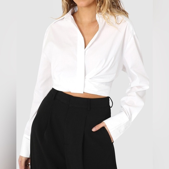 Madison The Label Verity Cropped Shirt XL - Picture 1 of 8